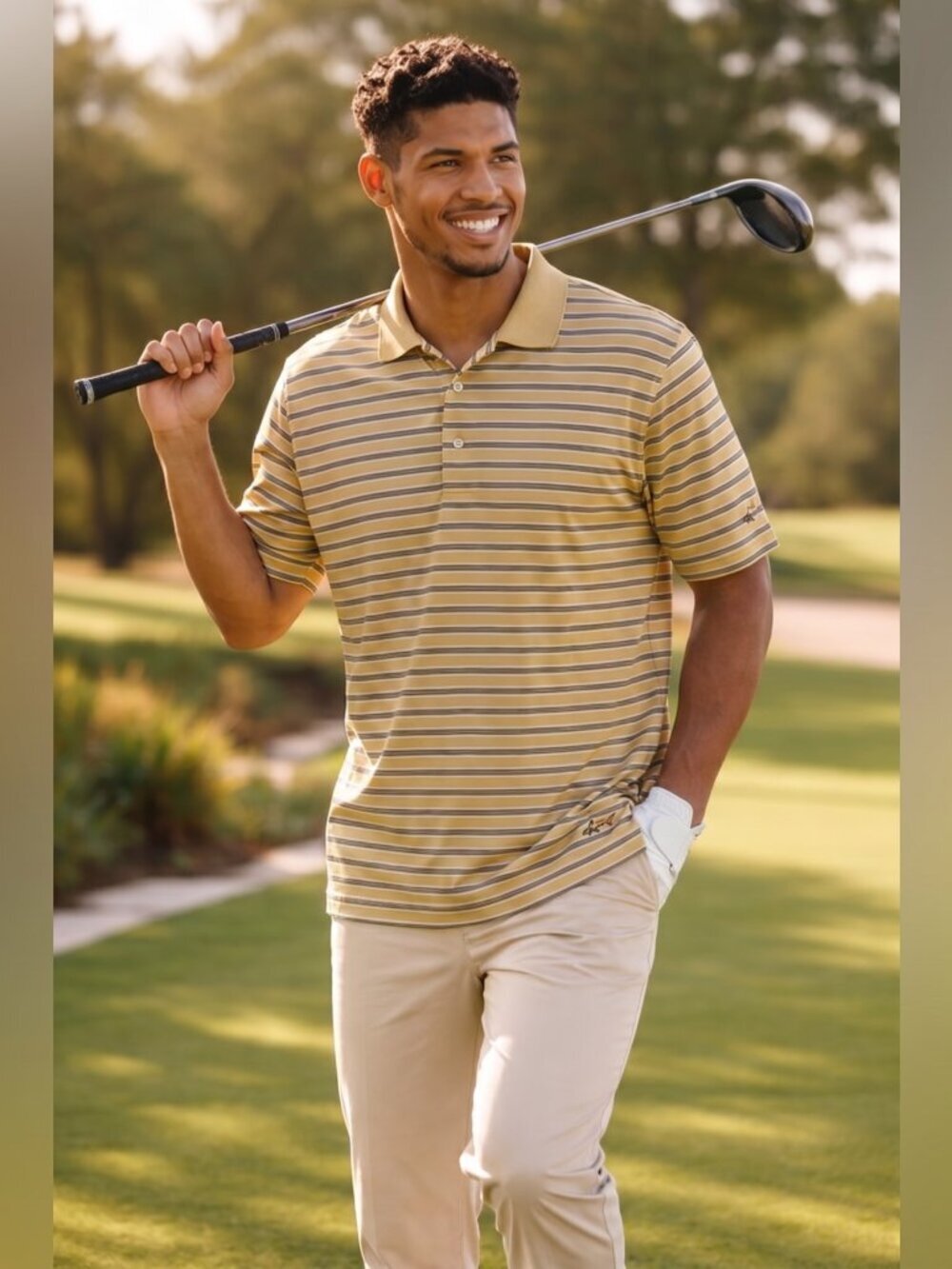 Mens Greg Norman Polo Shirt